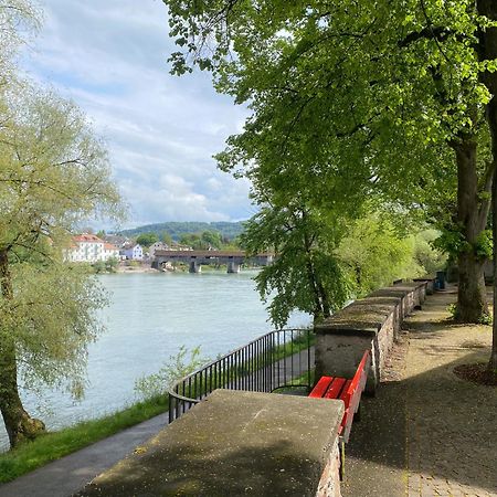 Neu Deluxe Suite Muensterblick, Maisonette, Kingsize Bett, Kueche, Netflix, Aussicht, E-Kamin Bad Säckingen Exterior foto